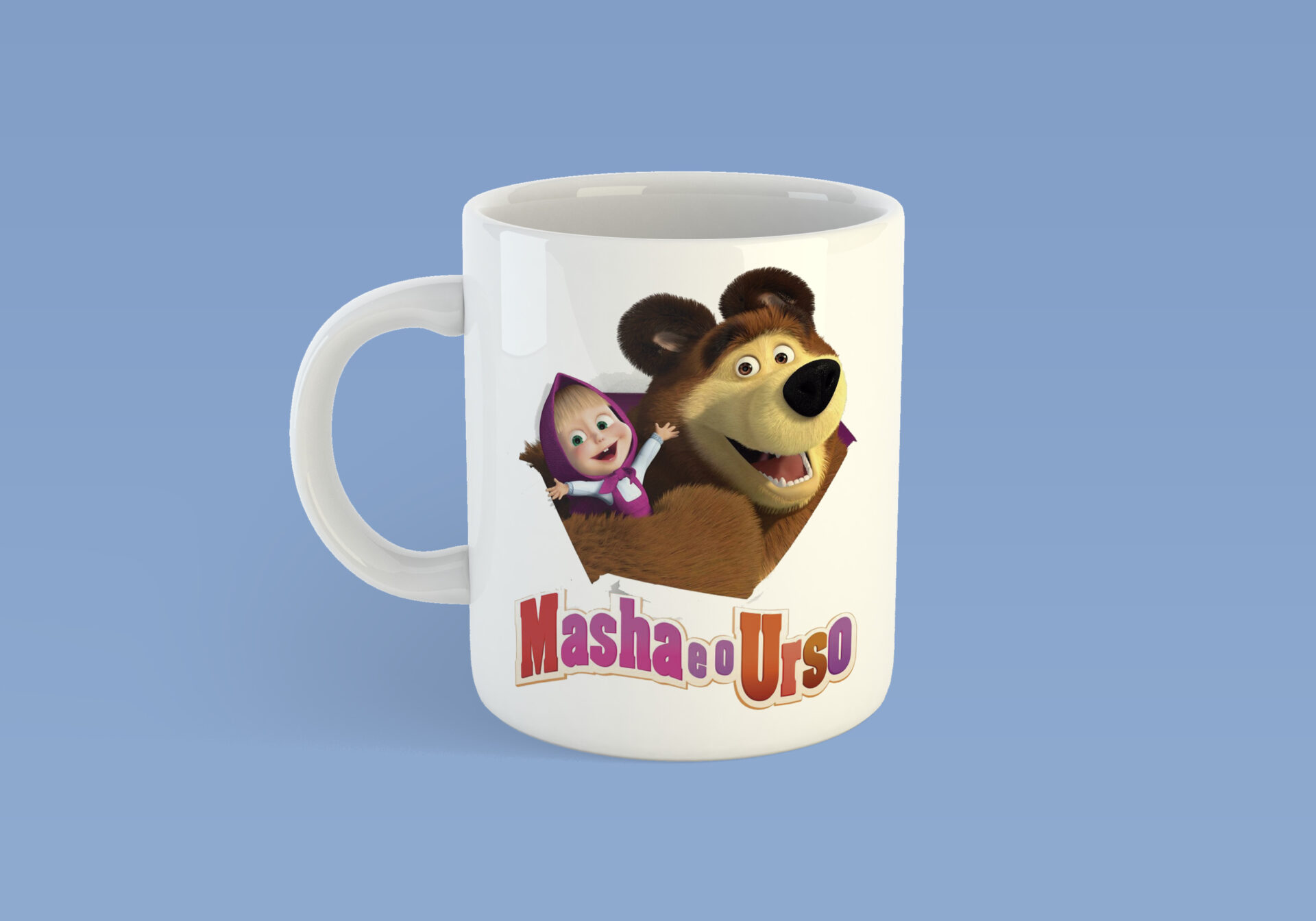 Caneca - Marsha e o Urso