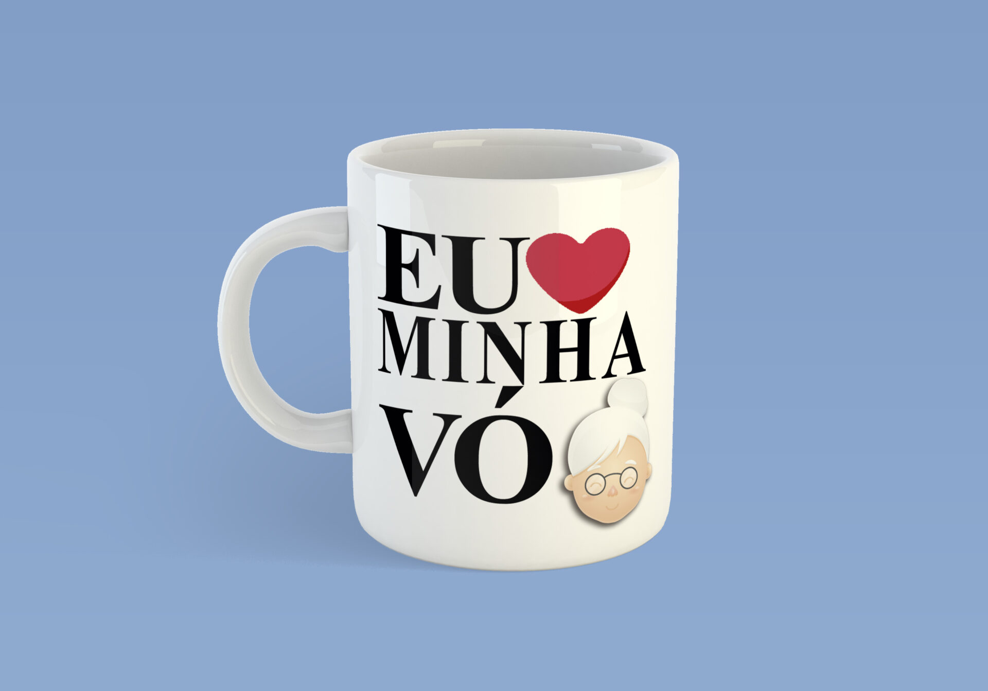 Caneca - Eu amo minha vó