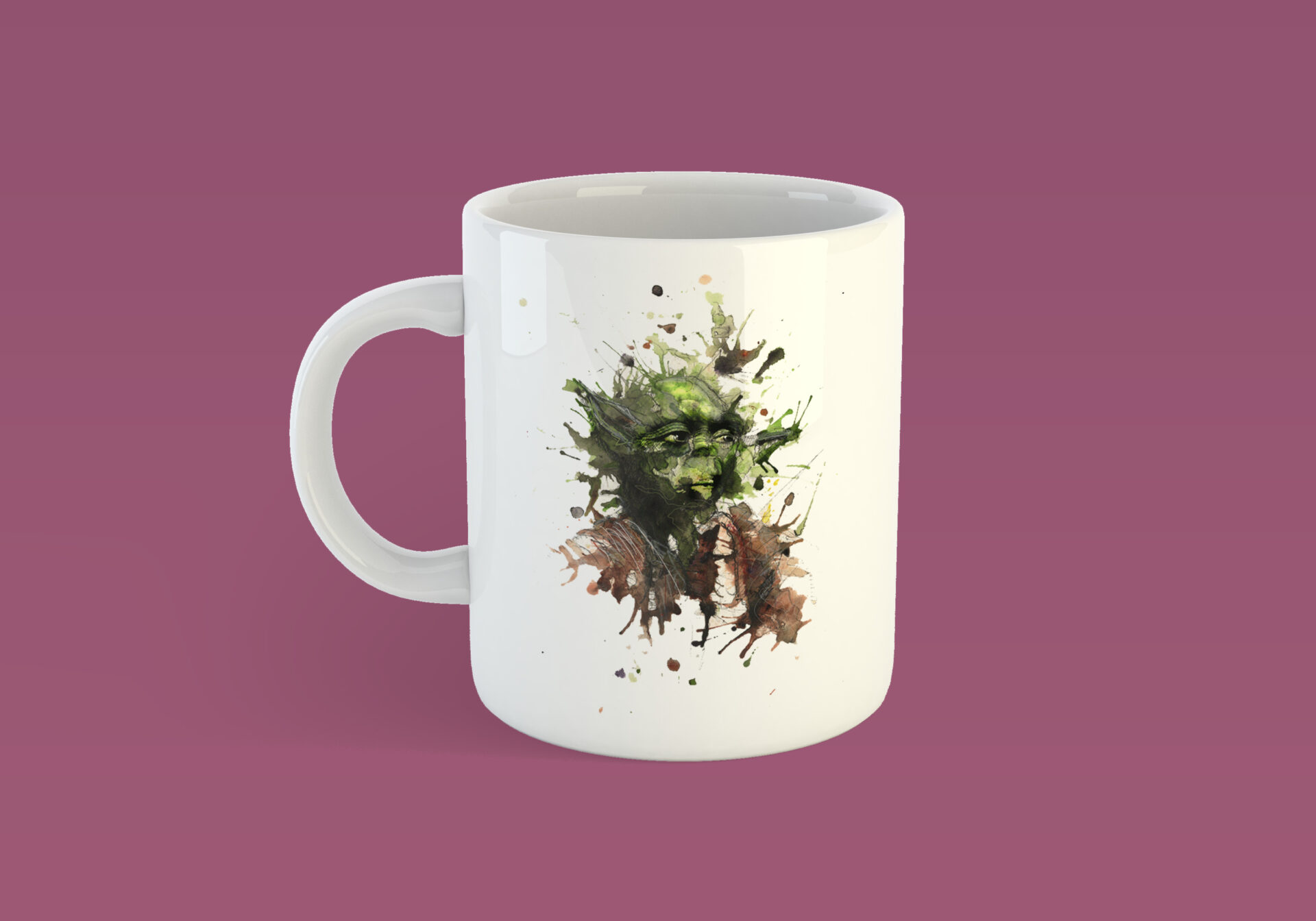 Caneca Mestre Yoda