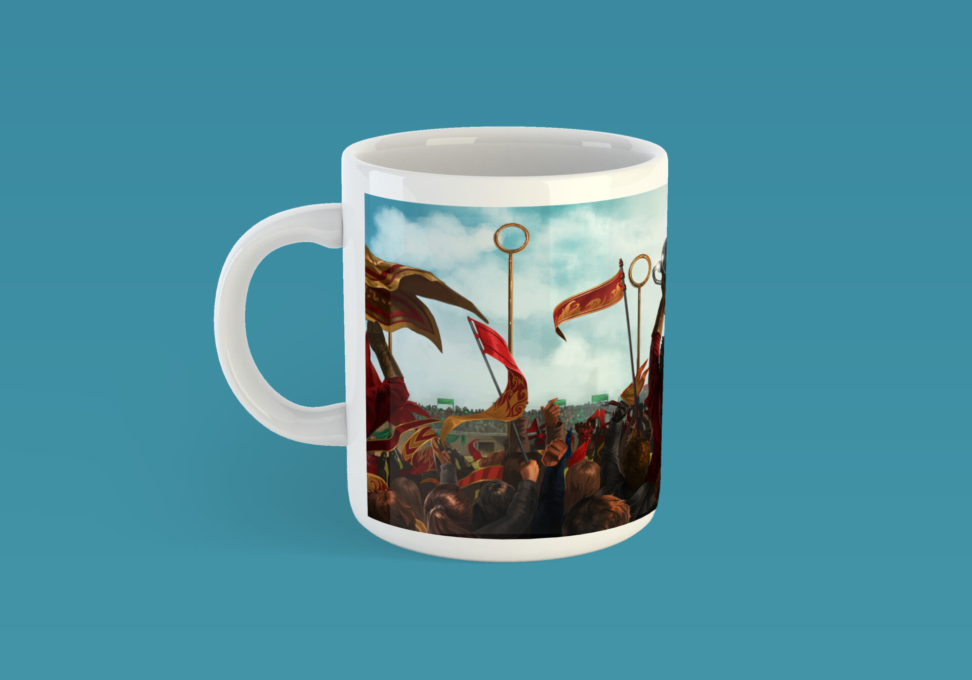 Caneca Harry Potter Quadribol