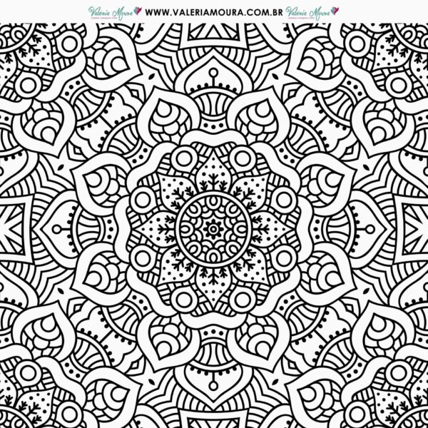 Pacote De Folhas Para Scrapbook – Mandala - Imagem 4